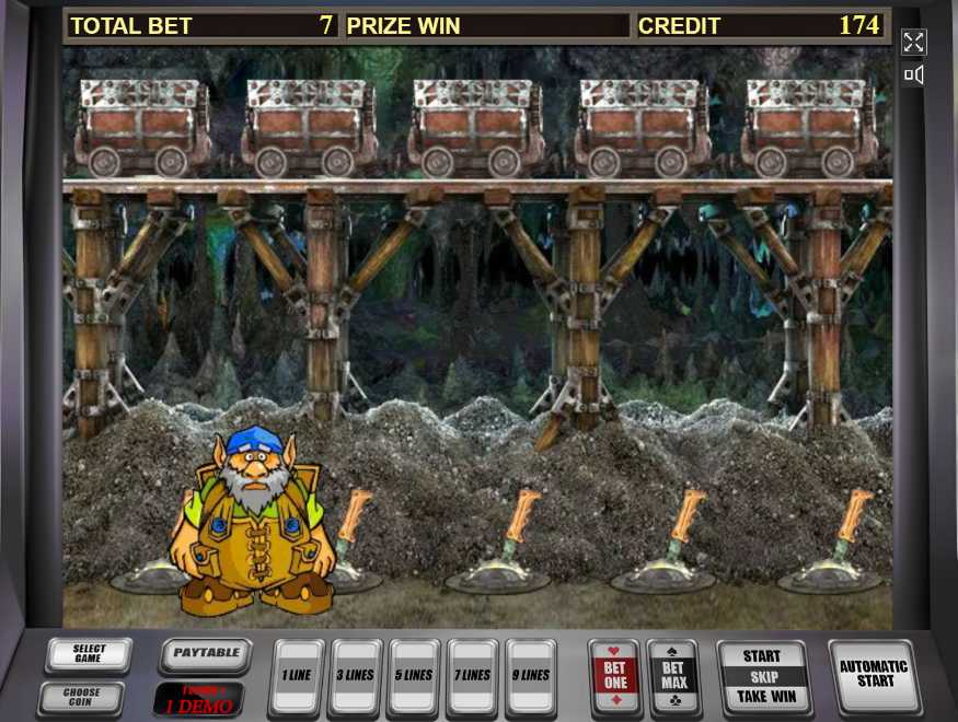 Gnome - играть в бонусном раунде Бонусная игра аппарата Гном